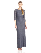Adrianna Papell - Quarter Sleeve Lace Dress 91880500