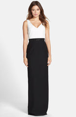 Adrianna Papell - Sheath Crepe Dress with Bolero 81907700