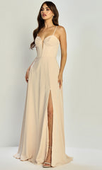 Adora Design 3323 - Sweetheart A-Line Evening Gown